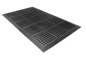 Kitchen Essentials Black Anti Fatigue Mat, 3 X 5 X .5 Gp | 1UN/Unit, 1 Unit/Case