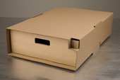 LBP Paper Trays, Kraft X L 23.56 X 13.25 X 4.75In | 15UN/Unit, 1 Unit/Case