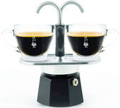 Bialetti 2 Cups Mini Express BLACK Stovetop Espresso Maker|Machine à expresso sur cuisinière Bialetti 2 tasses Mini Express NOIR