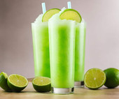 Jarritos Lime Slushy Syrup Refreshing 5:1 Concentrate -64 oz-Chicken Pieces