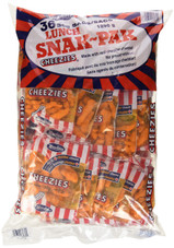Hawkins Cheezies Corn Snacks, Snack-Pak, 36pk x 36g (1.3 oz)-Back To School Snacks