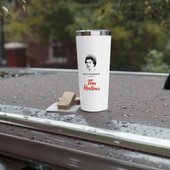Queen Elizabeth Tim Hortons Copper Vacuum Insulated Tumbler, 22oz- A Canadian Tribute