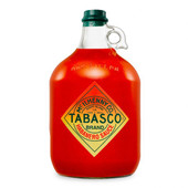 Tabasco Original Red Hot Sauce 1 Gallon Glass Bottle