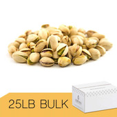 A2ZCHEF In-Shell Whole Roasted Pistachios - 25 lb. Case 