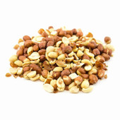 A2ZCHEF Roasted & Salted Peanuts (with skin) - 25lb Case 