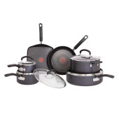 T-Fal Titanium Non-Stick Cookware Set, 11-piece - Ultimate Cooking Convenience- Chicken Pieces