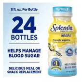  Splenda Diabetes Care Shakes, French Vanilla 8 oz (24/Case) 