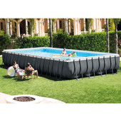  Intex 32ft x 16ft x 52in Ultra XTR Rectangular Pool Set with Maintenance Kit 