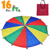 Chicken Pieces Play Parachute for Kids 16ft | Fun Outdoor Games for Children 