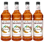  Monin Premium Caramel Flavoring Syrup 1 L (4/CASE) 