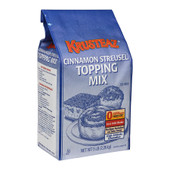 krusteaz Krusteaz Professional 5 lbs/2.26 kgs Cinnamon Streusel Topping Cake Mix - 6/Case