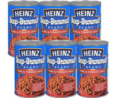  HEINZ Deep Browned Beans With Pork & Tomato Sauce 1.36L/48 fl oz (6/case) 