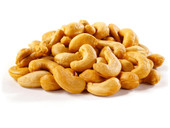 Chicken Pieces Dry Roasted Cashews Salted Bulk Food Service 25 lbs/11.33 kgs 