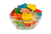 Chicken Pieces Gummy Bears 12 Flavors Bulk Food Service 20 lbs/9.07 kgs 