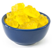 Chicken Pieces Mango Gummy Bears Bulk Food Service 20 lbs/9.07 kgs 