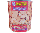  Ravine Royale Mushrooms Champignons Bulk Food Service 2.84 L 