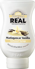 Real Madagascar 16.9 fl. oz Vanilla Elegance Infused Syrup-Chicken Pieces
