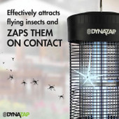 Dynatrap DynaTrap DynaZap Insect Trap & Bug Zapper | 1 Acre Coverage | Eliminate Flying Insects 