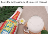  Boisson de noix de coco Coconut Tree Coconut Juice 1.25L | Authentic Chinese Coconut Beverage 