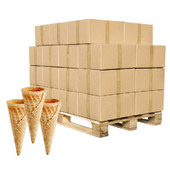  JOY #450S Sugar Cone for Sampling - 1000/Case | 16 Cases Per Pallet | 16000 CONES 