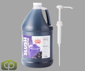 Table Top King Grape Slushy Syrup Bulk Food 5:1 Concentrate BONUS Squeeze Pump