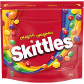  SKITTLES Original Chewy Candy Bulk Size 1.16kg/2.55lbs - Taste the Rainbow of Fruity Flavors 