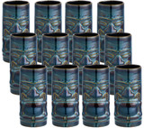 Tuxton Pine 16 oz. Ceramic Tiki Mug - 12/Pack | Buy Now for Tiki-Themed Fun- Chicken Pieces