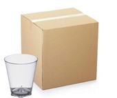 CP 2 oz. Clear Plastic Shot Glass - 2500/Case | Cheers to Shots in Convenient Disposable Style-Chicken Pieces