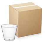 CP 5 oz. Clear Disposable Plastic Tumbler - 500/Case | Enjoy Drinks On-the-Go with Convenient Disposable Tumblers-Chicken Pieces