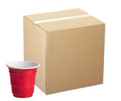 CP 2 oz. Red Plastic Shot Cup - 50/Pack | Lively Shots in Vibrant Red Cups-Chicken Pieces