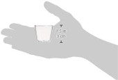Fineline Quenchers 1 oz. Clear Hard Plastic Shot Cup - 2500/Case. CHICKEN PIECES.