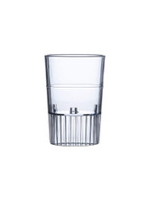 Fineline Quenchers 1.5 oz. Clear Hard Plastic Shooter Glass - 500/Case