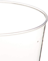 Fineline Savvi Serve 8 oz. Tall Clear Hard Plastic Tumbler - 500/Case