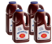  Sweet Baby Ray's Sweet 'n Spicy BBQ Sauce 1 Gallon - 4/Case | Irresistible BBQ Flavor in Bulk 