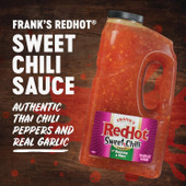 Frank's RedHot 0.5 Gallon Sweet Chili Sauce - 4/Case | Spicy-Sweet Flavor Fusion in Bulk