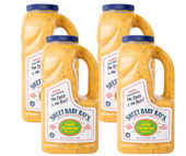  Sweet Baby Ray's 0.5 Gallon Garlic Parmesan Wing Sauce - 4/Case | Creamy and Savory Wing Sensation 