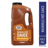 Sauce Craft Nashville Hot Sauce 0.5 Gallon - 4/Case | Spicy and Fiery Delight in Bulk