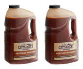  Cattlemen's 1 Gallon Kentucky Bourbon BBQ Sauce - 2/Case | Bold Flavor Infused with Bourbon 