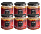 HEINZ Heinz 57 Collection Chili Pepper Culinary Crunch Sauce 5.6 oz. - 6/Case | Zesty Heat with Crunchy Texture 