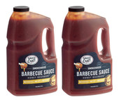  Sauce Craft Honey Bourbon BBQ Sauce 1 Gallon - 2/Case | Sweet and Smoky Elegance in Bulk 