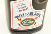 Sweet Baby Ray's 1 Gallon Citrus Chipotle BBQ Sauce - 4/Case | Tangy and Smoky Fusion in Bulk