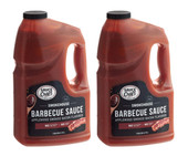  Sauce Craft Applewood Smoked Bacon BBQ Sauce 1 Gallon - 2/Case | Savory Delight in Bulk 