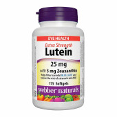 webber naturals Webber Naturals Lutein 25mg with Zeaxanthin 5mg - 175 Softgels | Vision Health Support 