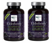  New Nordic Elderberry Gummies - 60 Gummies, 2-pack | Natural Immune Support 