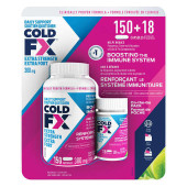  COLD-FX Cold & Flu Care Extra Strength 300 mg - 150 + 18 Capsules | Immune Support 