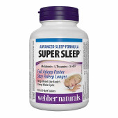 webber naturals Webber Naturals Super Sleep 90 Soft-Melt Tablets | Relaxation and Sleep Support 