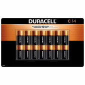duracell Duracell CopperTop C Batteries - 14-count | Dependable and Long-Lasting Power 