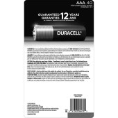 duracell Duracell CopperTop AAA Batteries with PowerBoost Ingredients - 40 count | Enhanced Performance Power 