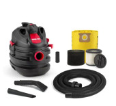 Shop-Vac 5 Gallon 6.0 Peak HP Portable Polyethylene Wet / Dry Vacuum with Tool Kit | Versatile Cleaning Power for Any Mess