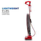 Oreck 12" Upright Bagged Vacuum Cleaner | Powerful Cleaning and Easy Maneuverability